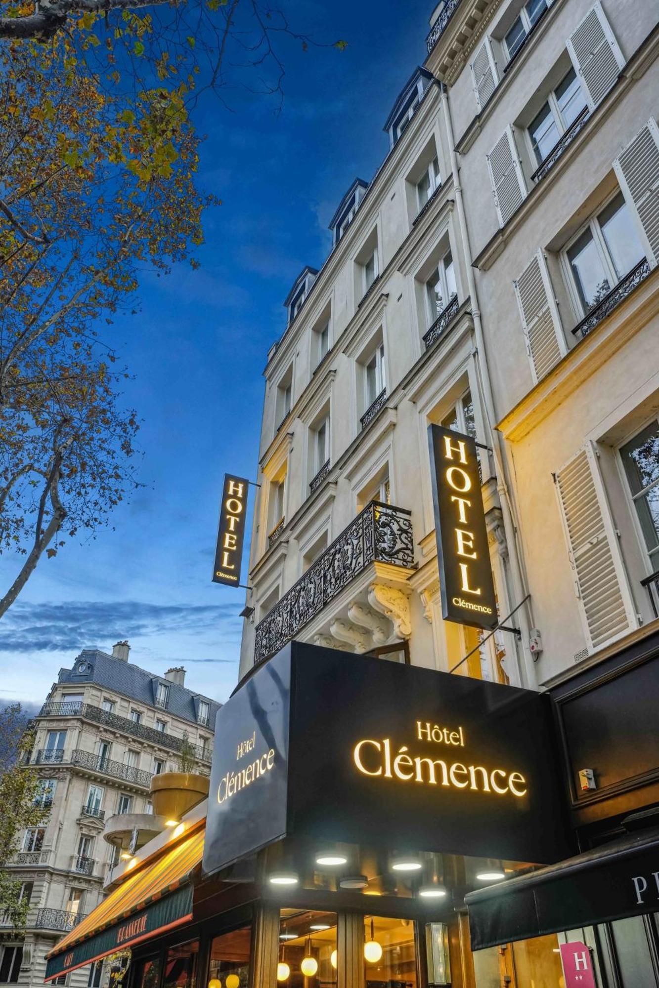 Hotel Clemence Paris Exterior foto