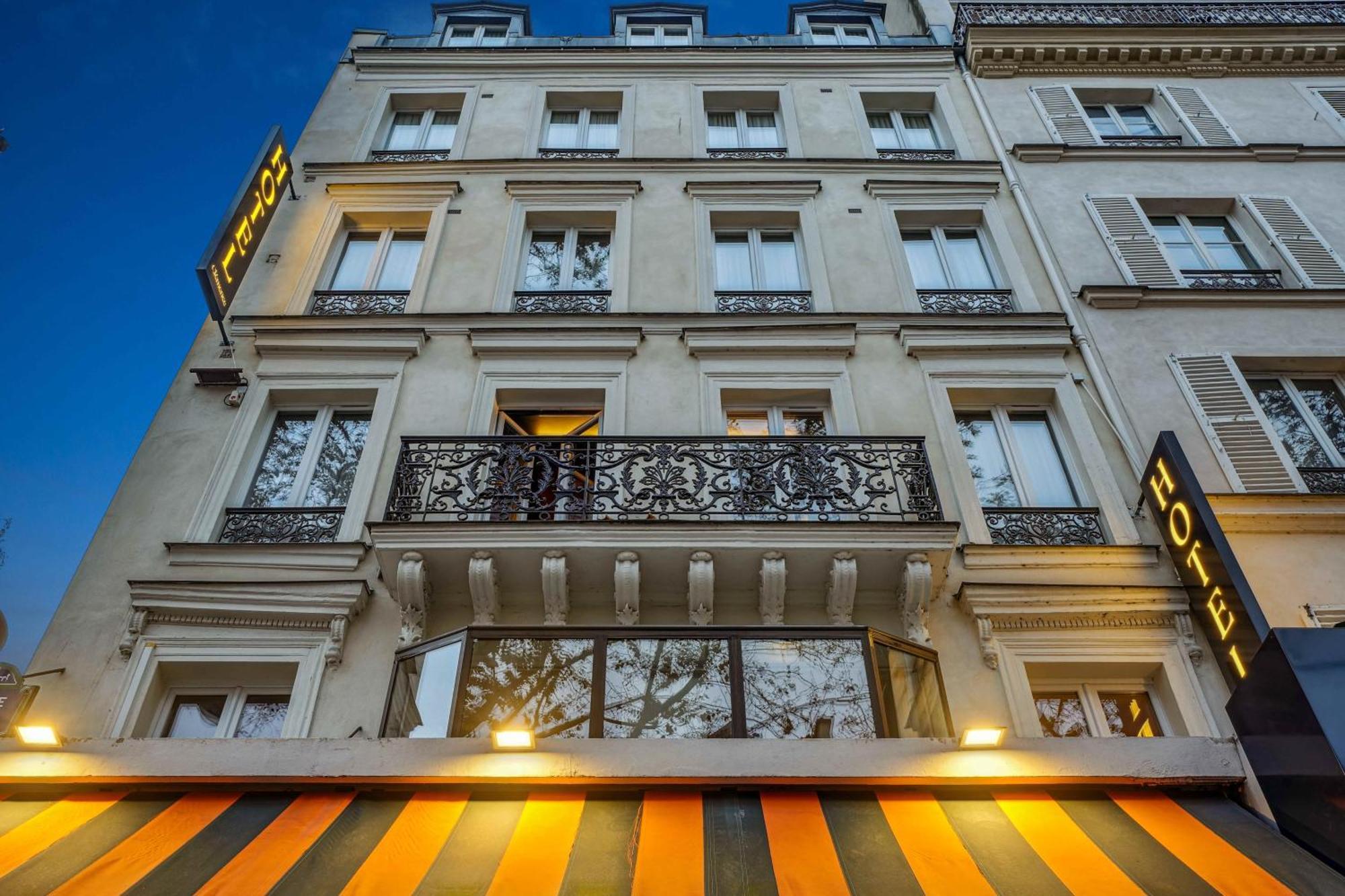 Hotel Clemence Paris Exterior foto